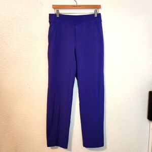 Athleta Purple Lined Brooklyn Women's Pants, Size 8
